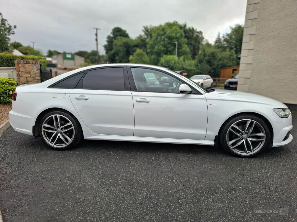 Audi A6 2.0 Tdi Quattro Black Edition S Tronic SG17VBC White #6