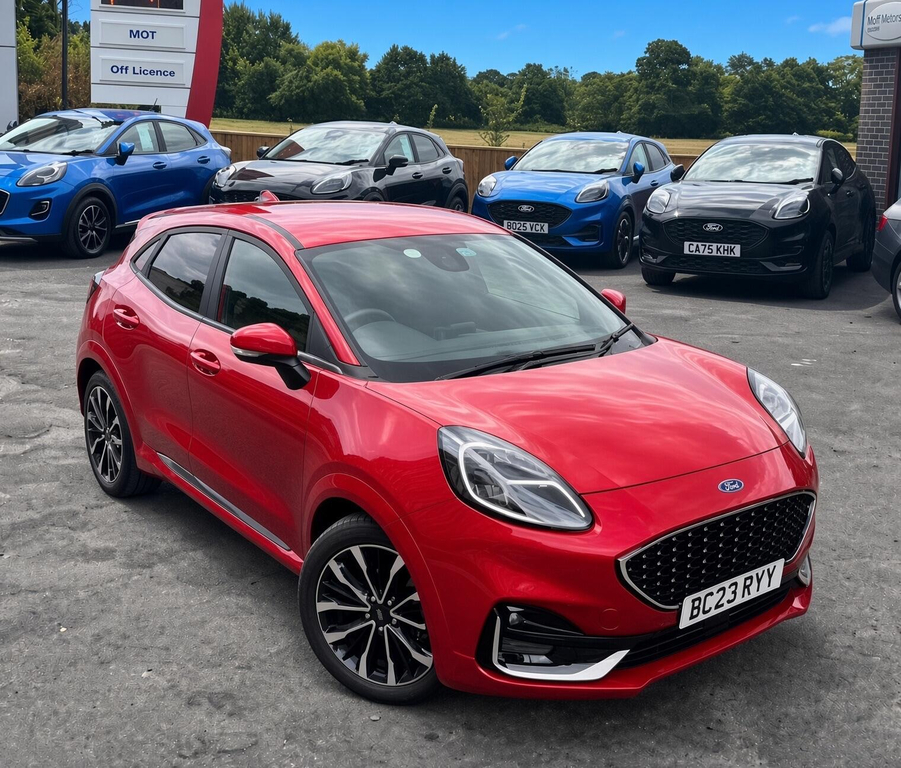 Ford Puma 1.0T Ecoboost Mhev St-line Vignale Euro 6 Ss Red