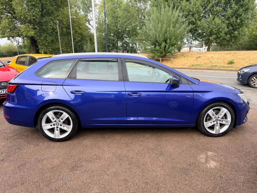 Seat Leon 2L Fr Technology HW67HXU Blue #4