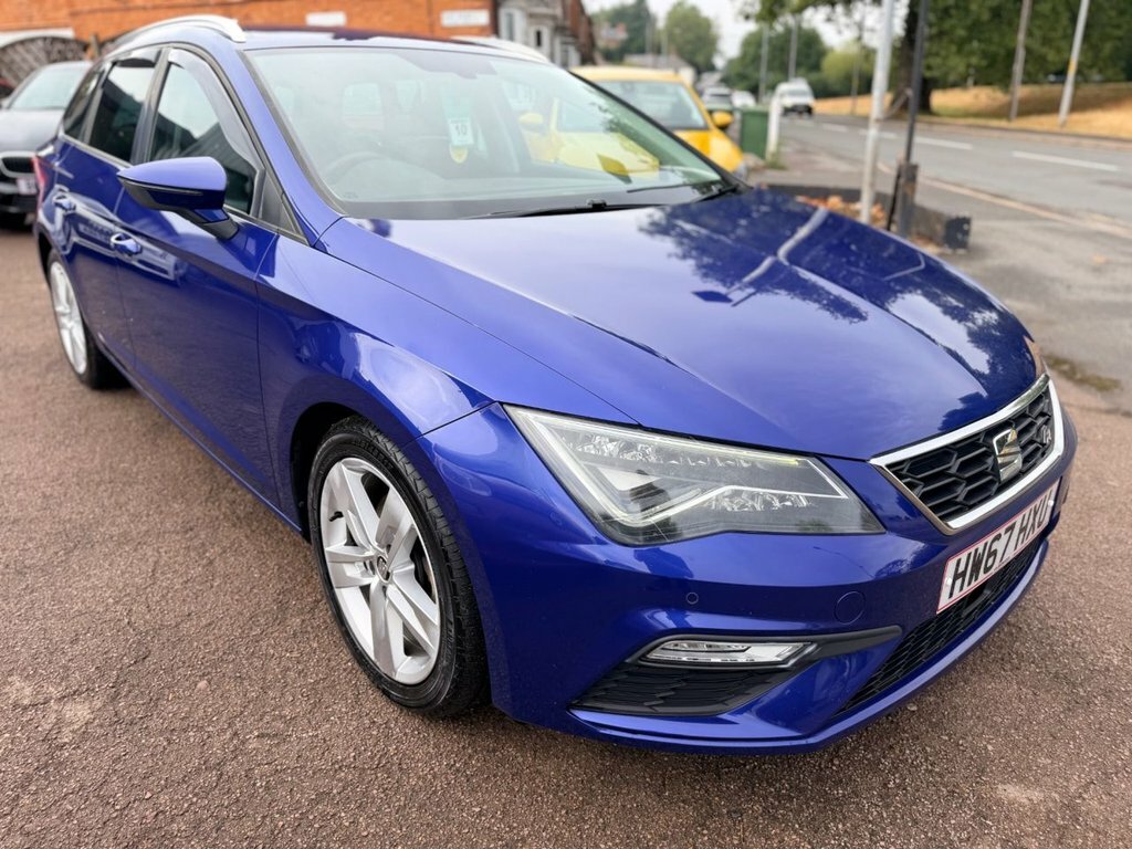 Seat Leon 2L Fr Technology HW67HXU Blue #3