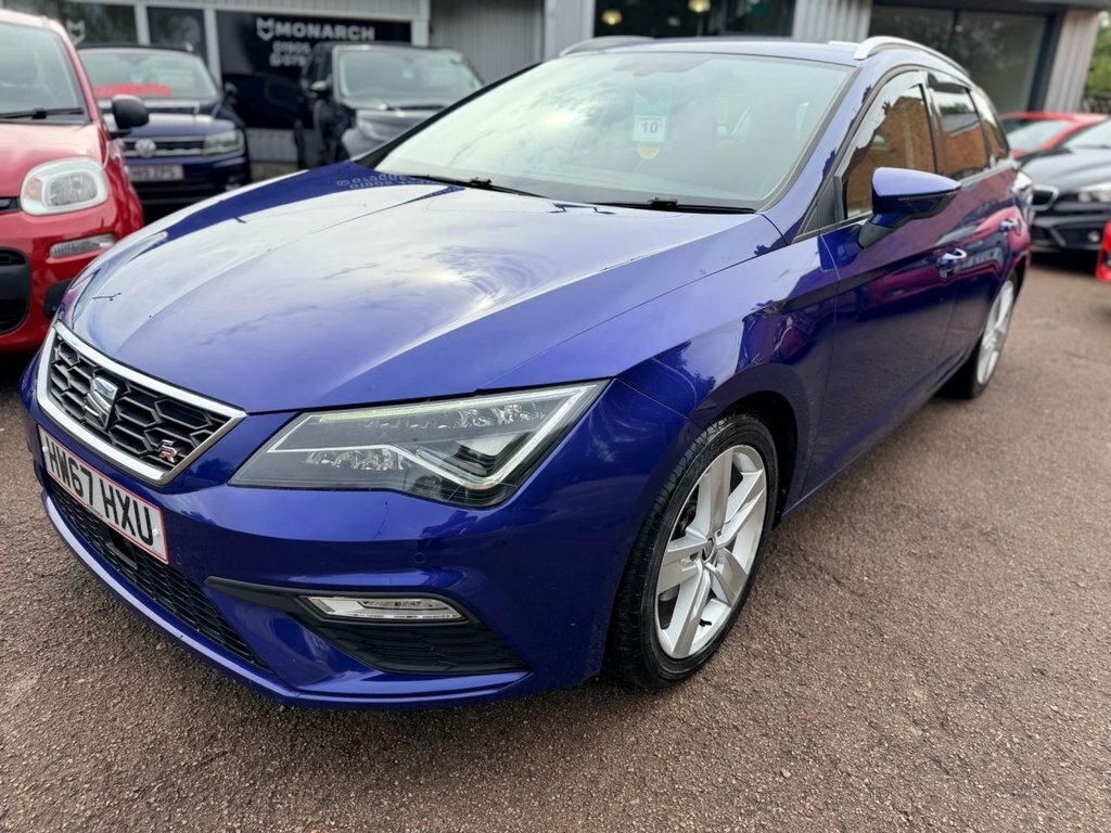 Seat Leon 2L Fr Technology HW67HXU Blue