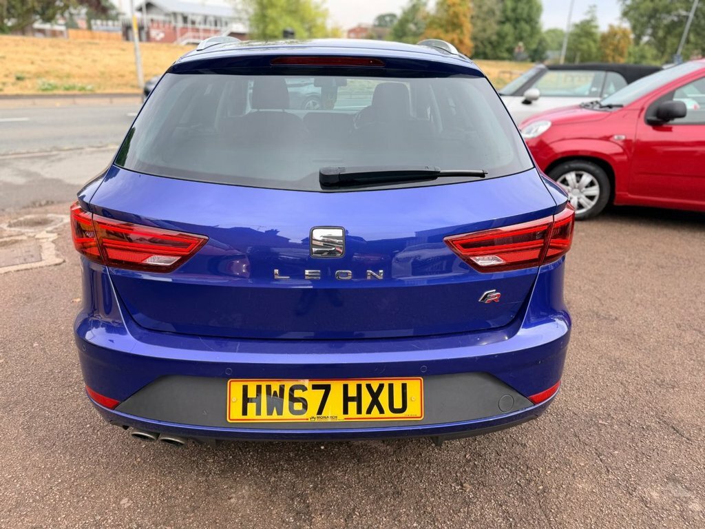 Seat Leon 2L Fr Technology HW67HXU Blue #6