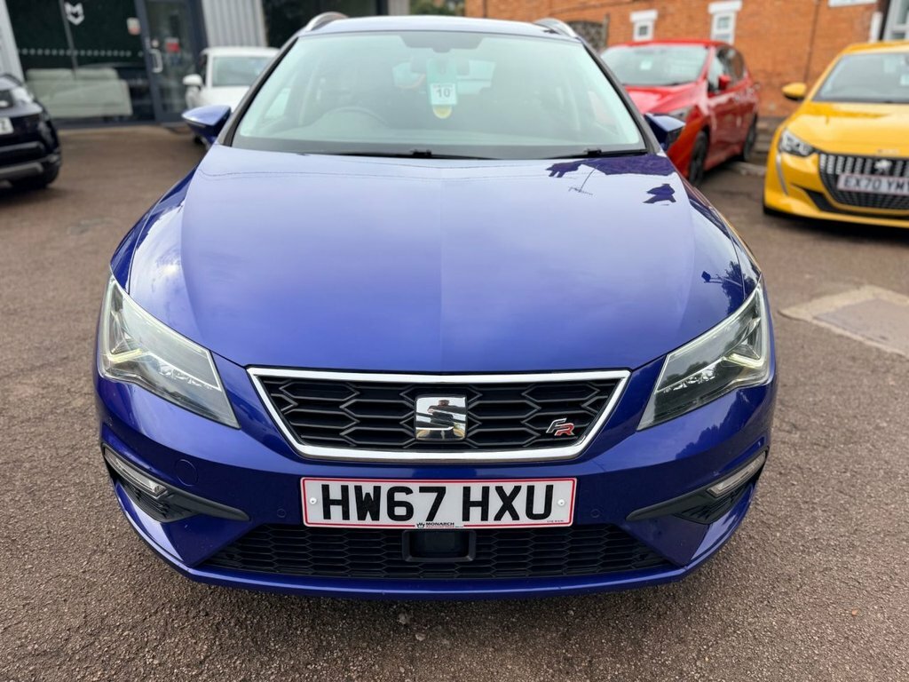Seat Leon 2L Fr Technology HW67HXU Blue #2
