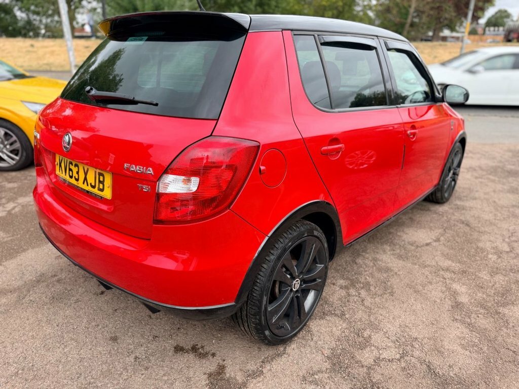 Skoda Fabia 1L Monte Carlo Red #5