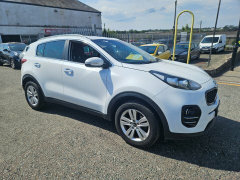 Kia Sportage 2 Isg MD17VHX White #2