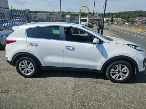 Kia Sportage 2 Isg MD17VHX White #3