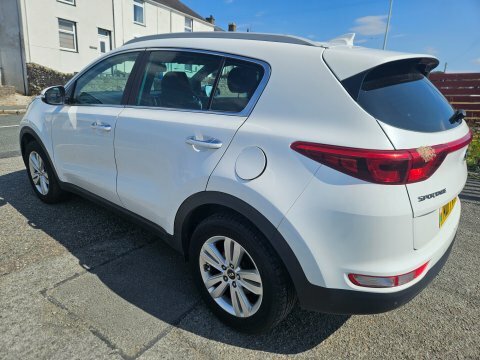 Kia Sportage 2 Isg MD17VHX White #6