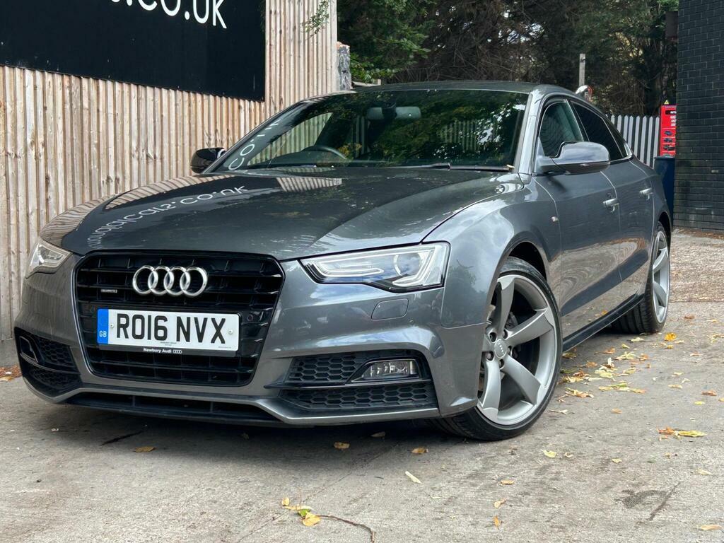 Audi A5 2.0 Tdi Black Edition Plus Sportback S Tronic Quat RO16NVX Grey #2