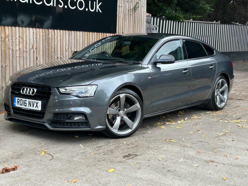 Audi A5 2.0 Tdi Black Edition Plus Sportback S Tronic Quat RO16NVX Grey #6