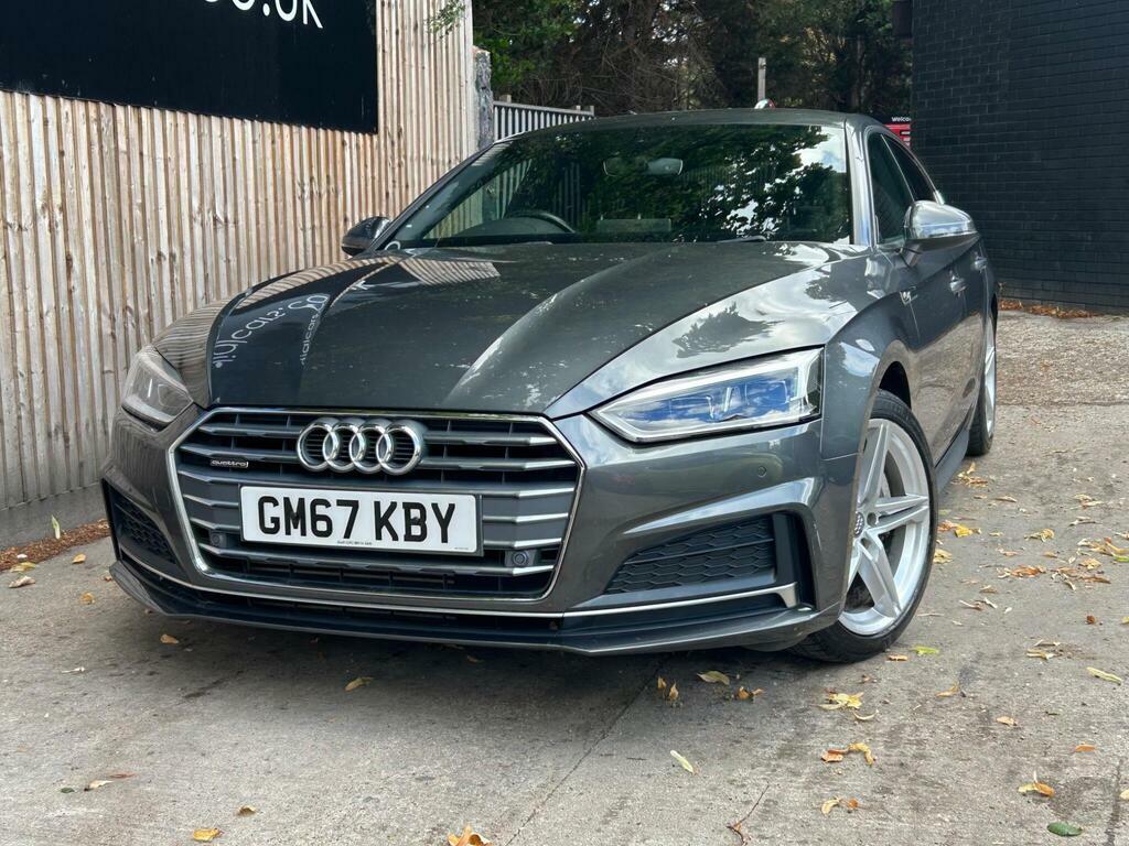 Audi A5 2.0 Tfsi S Line Sportback S Tronic Quattro Euro 6 Grey