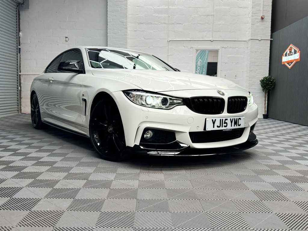 BMW 4 Series 2.0 M Sport Xdrive Euro 6 Ss White #6