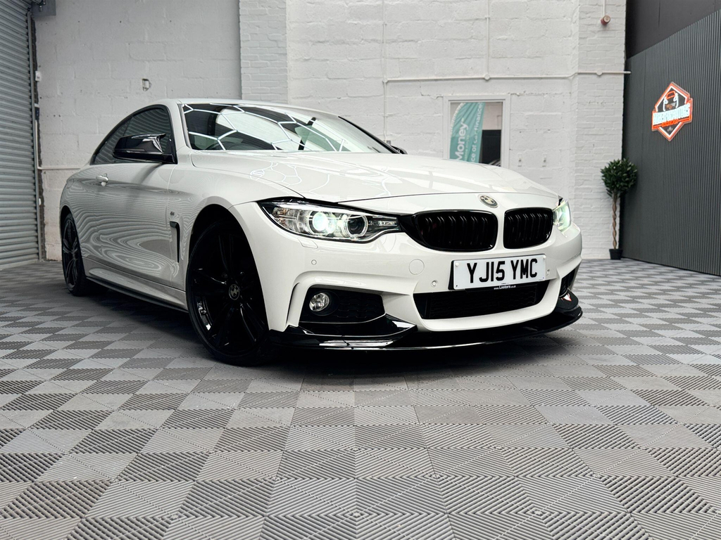 BMW 4 Series 2.0 M Sport Xdrive Euro 6 Ss White #2