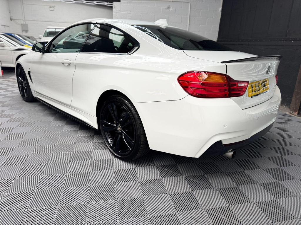 BMW 4 Series 2.0 M Sport Xdrive Euro 6 Ss White #5