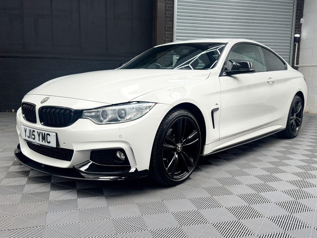BMW 4 Series 2.0 M Sport Xdrive Euro 6 Ss White #4