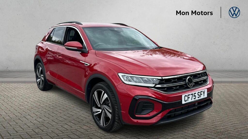 Volkswagen T-Roc Etsi Mhev R-line Dsg Euro 6 5-Door Red