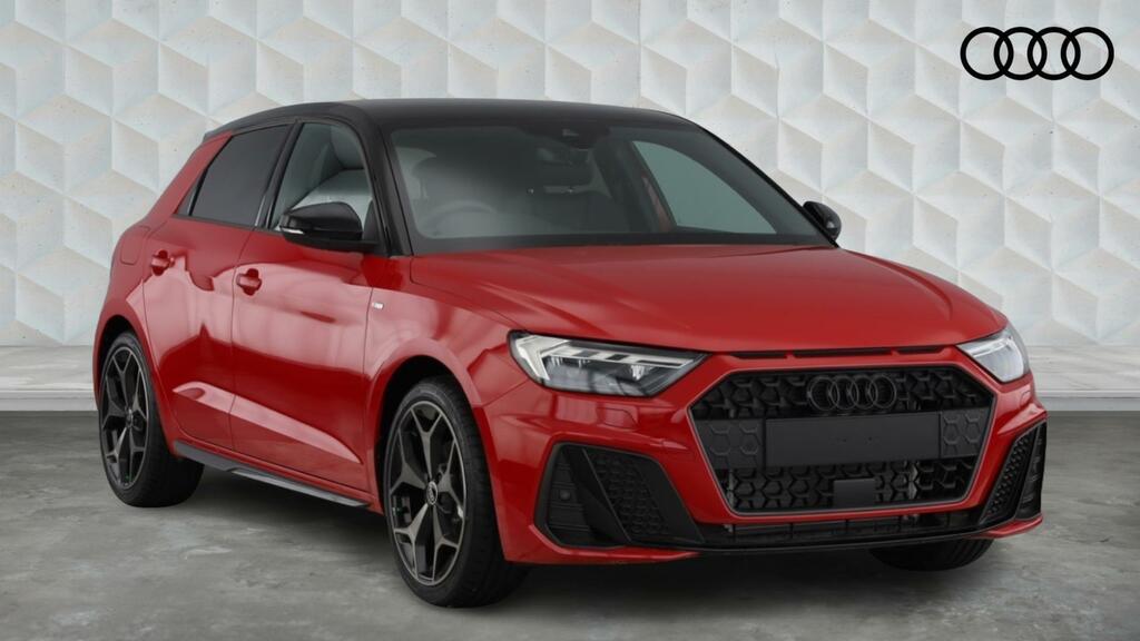 Audi A1 Sportback Black Edition 30 Tfsi 116 Ps S Tronic Red