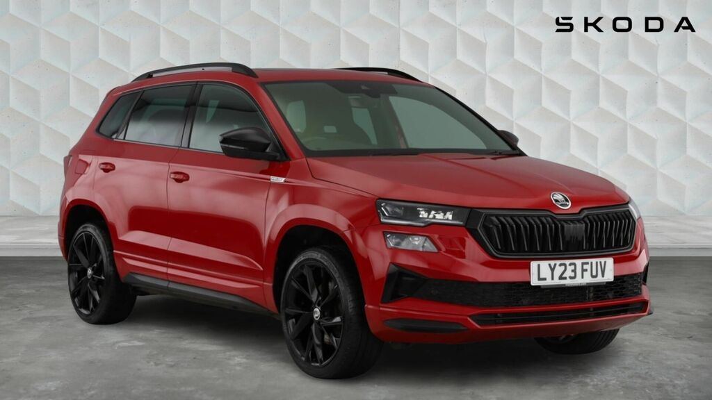 Skoda Karoq Tsi Act Sportline Euro 6 5-Door Red