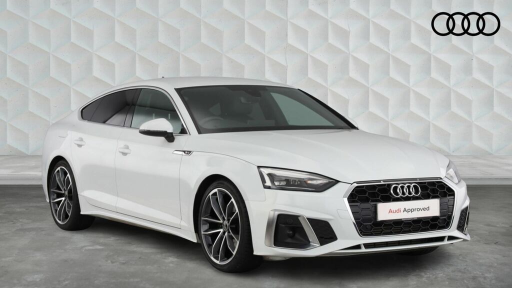 Audi A5 2.0 Tfsi 35 S Line Sportback S Tronic Euro 6 5-Doo White