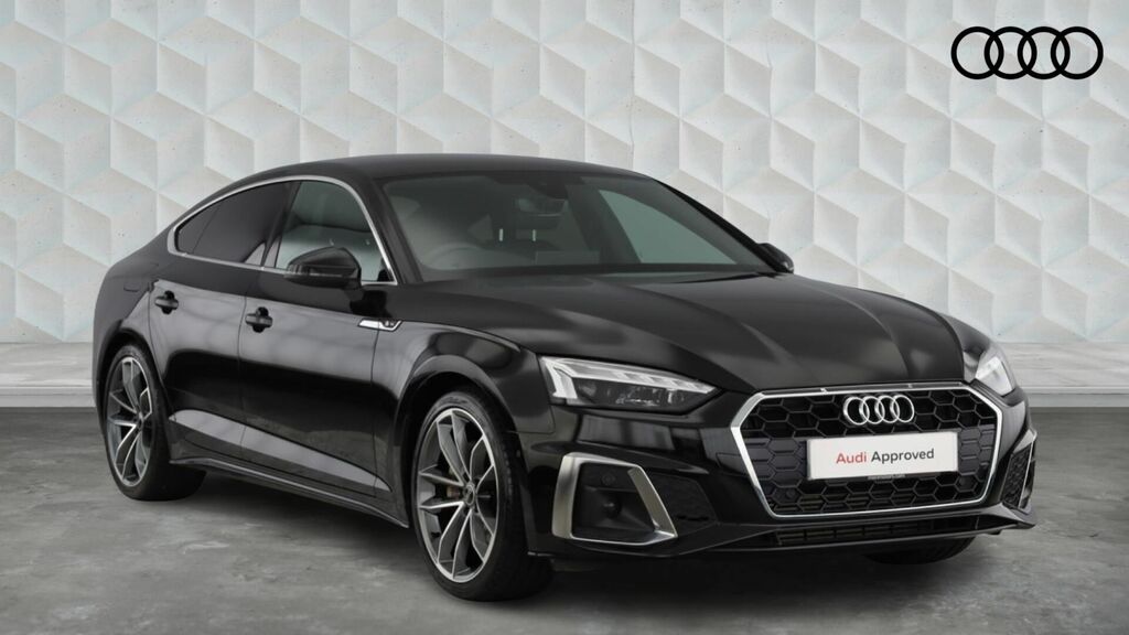 Audi A5 2.0 Tfsi 40 S Line Sportback S Tronic Euro 6 5-Doo Black