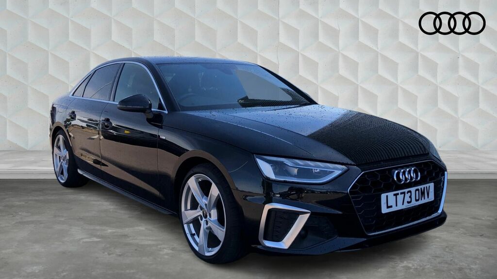 Audi A4 2.0 Tfsi 35 S Line S Tronic Euro 6 4-Door Black