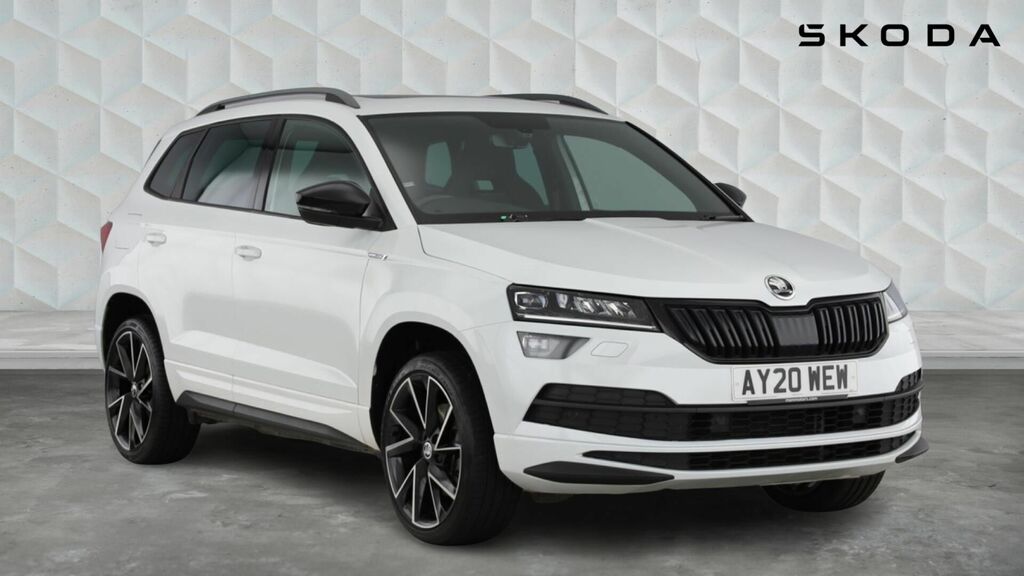Skoda Karoq Tsi Act Sportline Euro 6 5-Door White