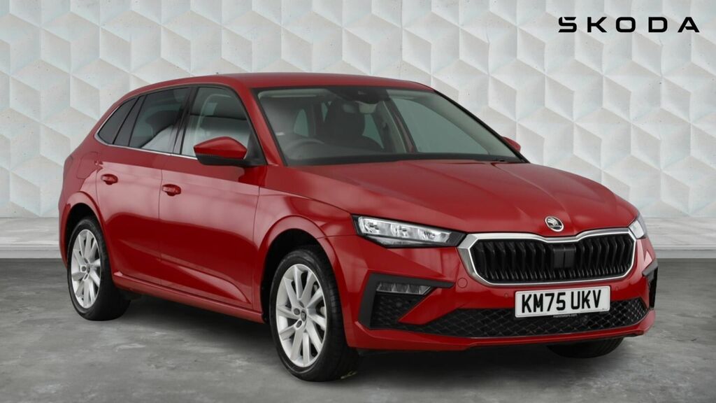 Skoda Scala 1.0 Tsi Se L Edition Dsg Euro 6 5-Door Red