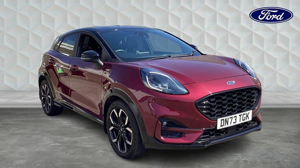 Ford Puma 1.0T Ecoboost Mhev Vivid Ruby Edition Euro 6 5-Doo Red