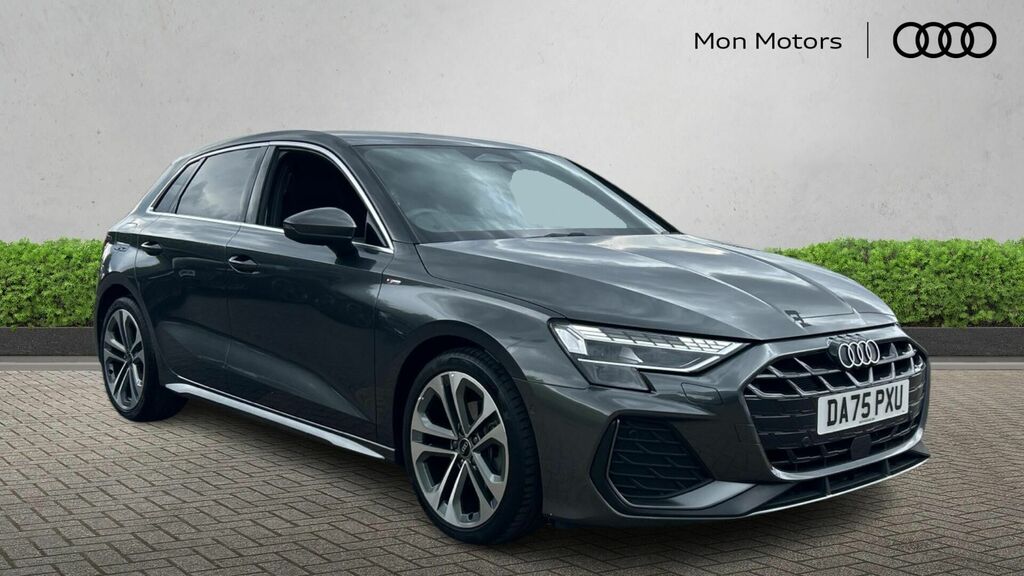 Audi A3 Tfsi 30 S Line Sportback S Tronic Euro 6 5-Door Grey