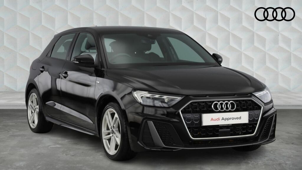Audi A1 1.0 Tfsi 30 S Line Sportback Euro 6 5-Door Black