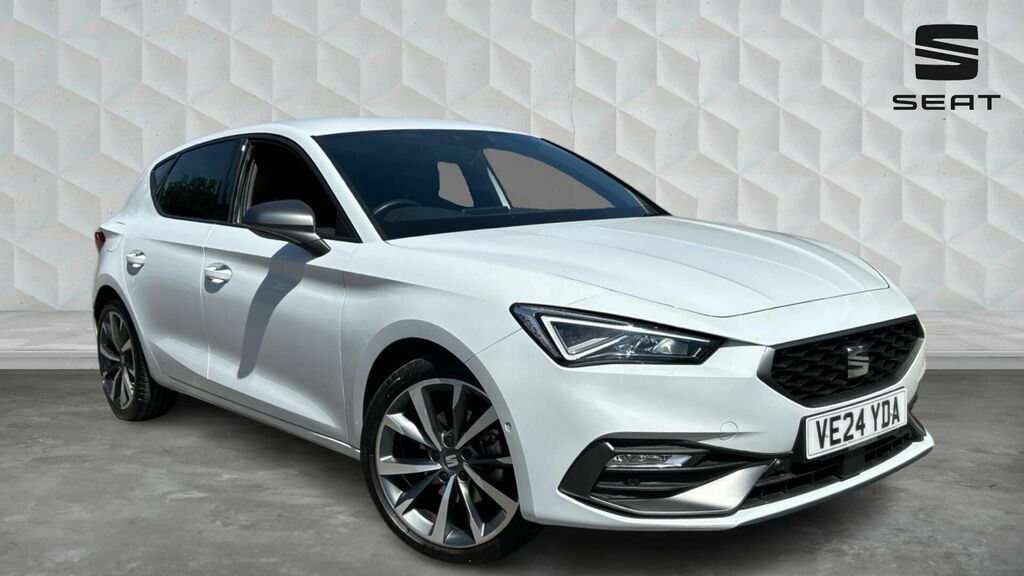 Seat Leon 1.0 Etsi Mhev Fr Sport Dsg Euro 6 5-Door White