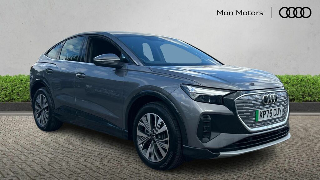 Audi Q4 E Tron 45 Sport Sportback 5-Door 82Kwh Grey