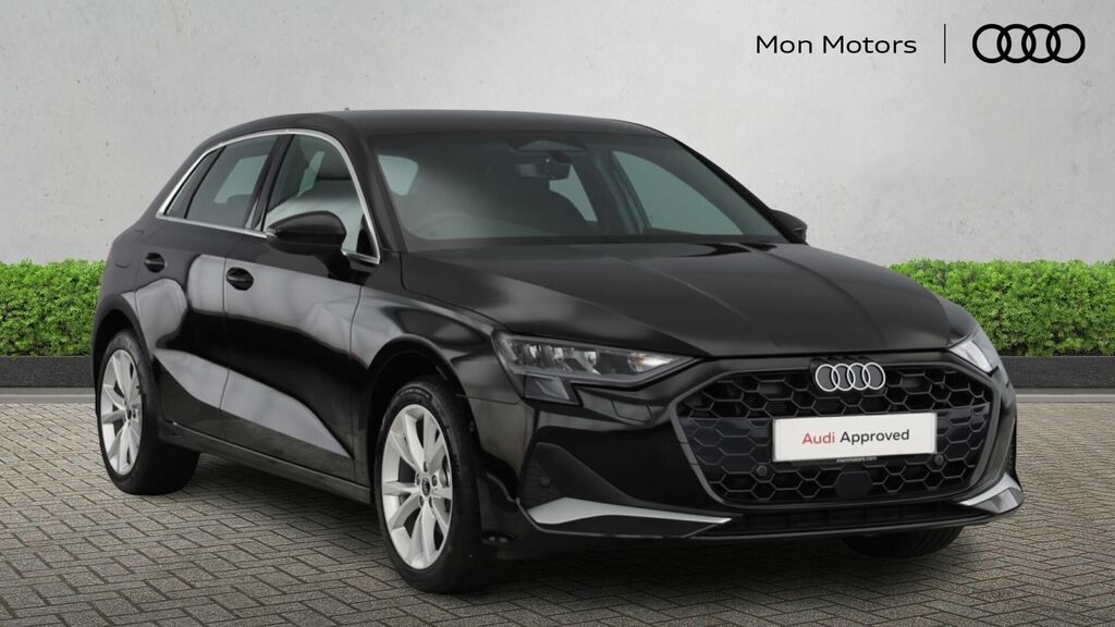 Audi A3 Tfsi Sport Sportback S Tronic Euro 6 5-Door Black