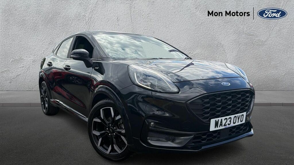 Ford Puma 1.0T Ecoboost Mhev St-line X Euro 6 5-Door Black
