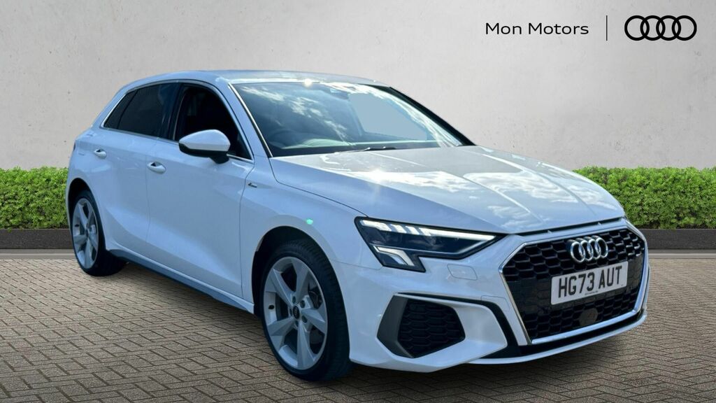 Audi A3 Tfsie 40 S Line Sportback S Tronic Euro 6 5-Door 1 White