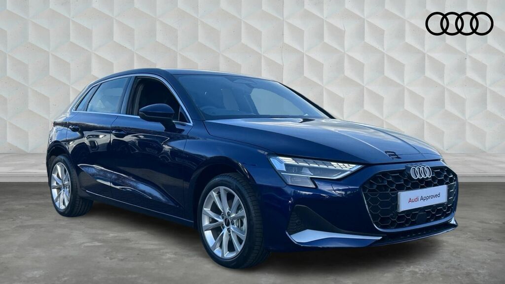 Audi A3 Tfsi Sport Sportback S Tronic Euro 6 5-Door Blue
