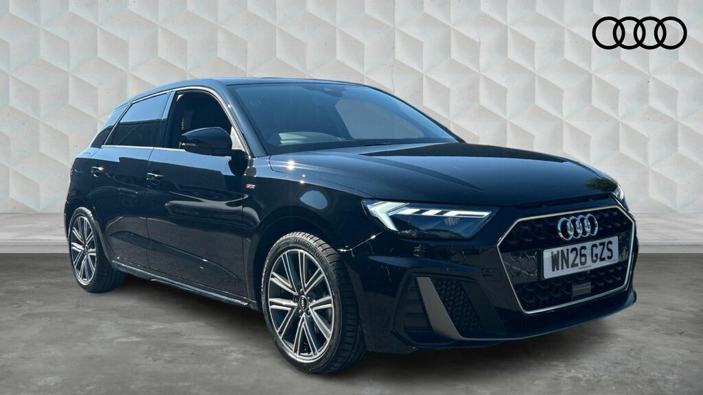 Audi A1 1.0 Tfsi 30 S Line Sportback S Tronic Euro 6 5-Doo Black