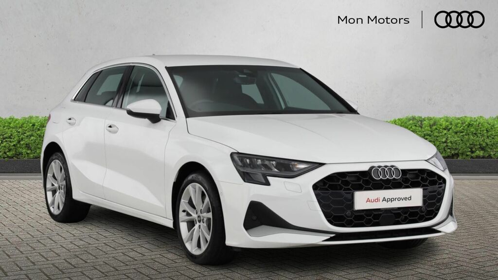 Audi A3 Tfsie 40 Sport Sportback S Tronic Euro 6 5-Door 17 White