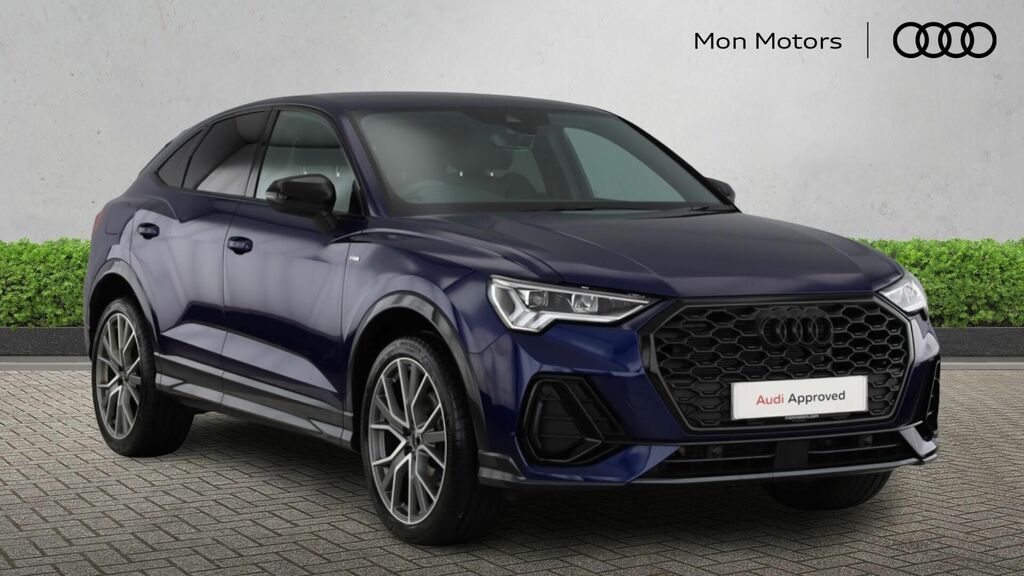 Audi Q3 Tfsi Cod 35 Black Edition Sportback S Tronic Euro Blue