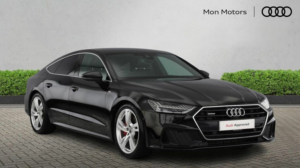 Audi A7 2.0 Tfsi 45 S Line Sportback S Tronic Quattro Euro Black