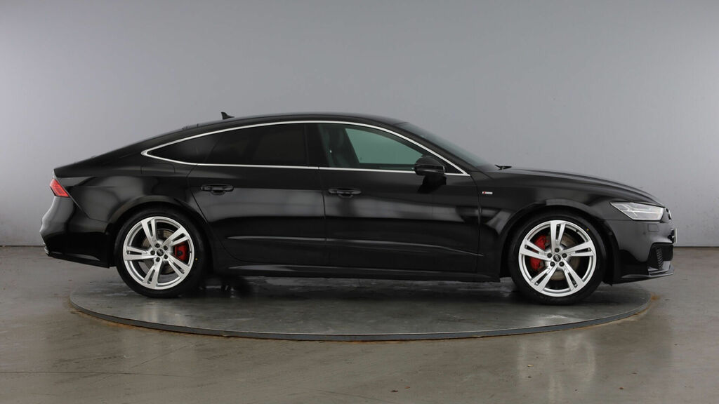 Audi A7 2.0 Tfsi 45 S Line Sportback S Tronic Quattro Euro Black #4