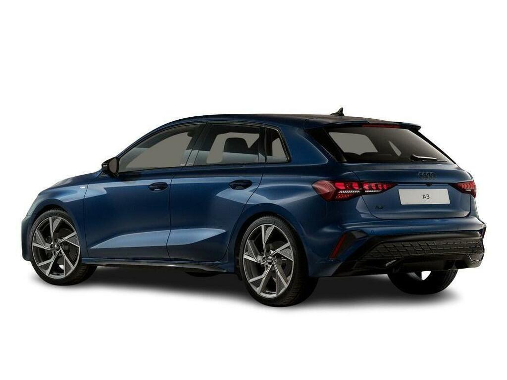Audi A3 Tfsi Black Edition Sportback S Tronic Euro 6 5-Doo Blue #3
