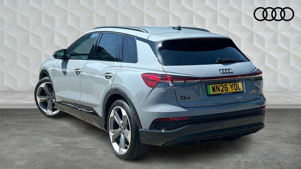 Audi Q4 E Tron 45 Black Edition Quattro 5-Door 82Kwh WN26YOL Grey #3