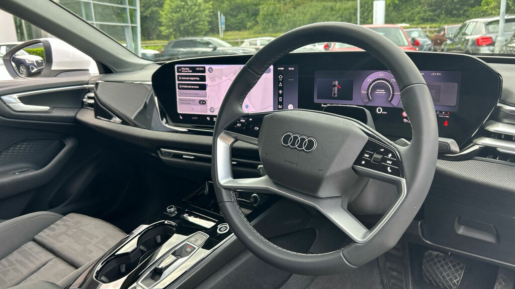 Audi A5 2.0 E-hybrid5.9kwh Technik Saloon S Tronic Quattro WN26TZV White #6