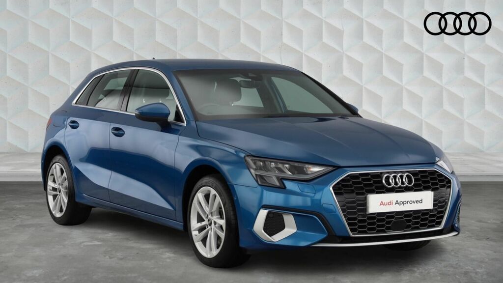Audi A3 Tfsie 40 Sport Sportback S Tronic Euro 6 5-Door 13 Blue