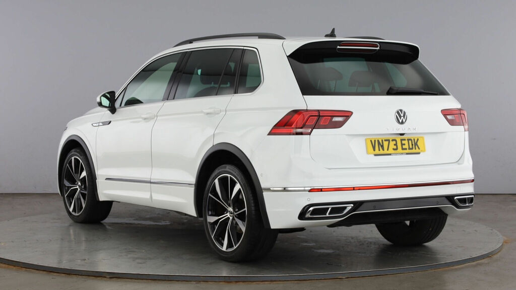Volkswagen Tiguan Tsi R-line Dsg Euro 6 5-Door VN73EDK White #3