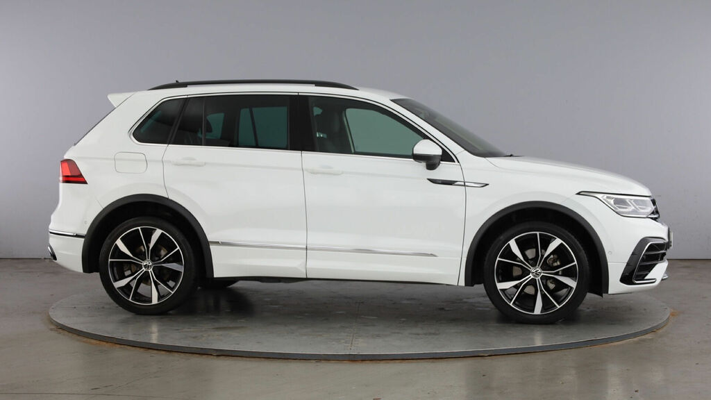 Volkswagen Tiguan Tsi R-line Dsg Euro 6 5-Door VN73EDK White #4