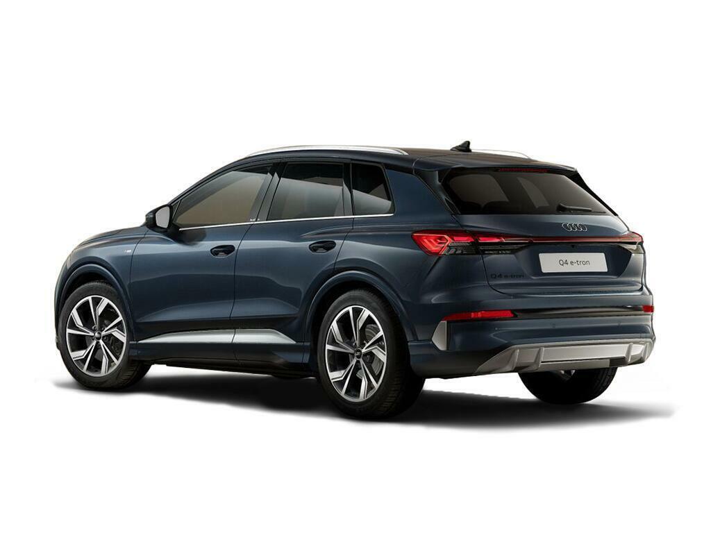 Audi Q4 E Tron 82Kwh Performance S Line Sportback 5-Door Blue #3