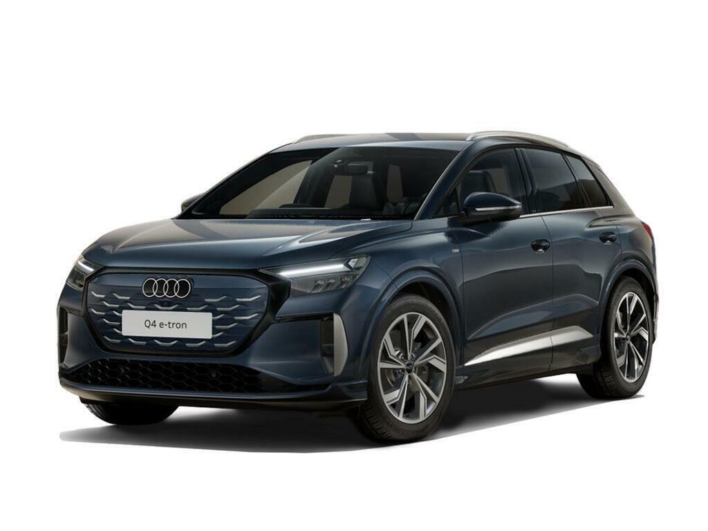 Audi Q4 E Tron 82Kwh Performance S Line Sportback 5-Door Blue