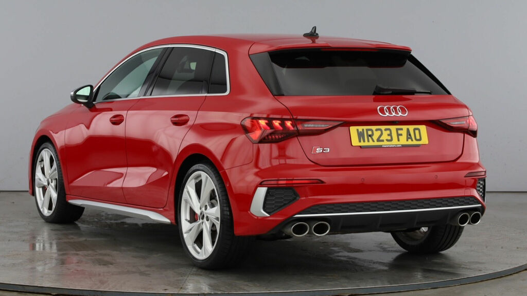 Audi S3 2.0 Tfsi Sportback S Tronic Quattro Euro 6 5-Door Red #3
