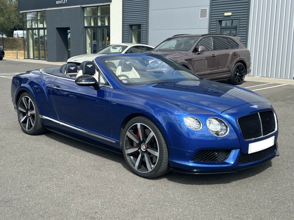 Bentley Continental 4.0 S Convertible V8 Blue